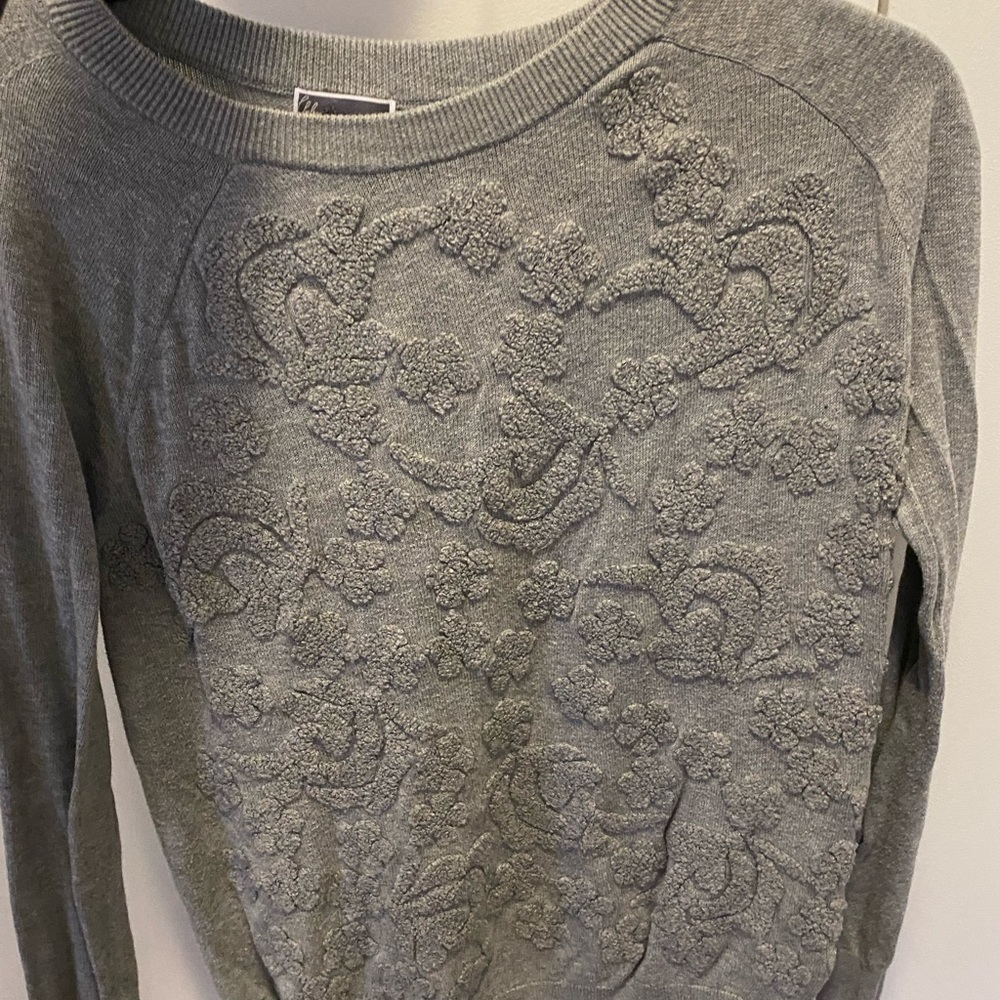 Chelsea 28 gray sweater